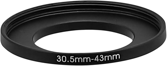 30.5-37/42/43/46/49/58mm Step Up & Step Down Rings Adapter for Lens and Filter 30.5-43 Filter Adapter Ring 30.5mm Lens to 43mm Filters