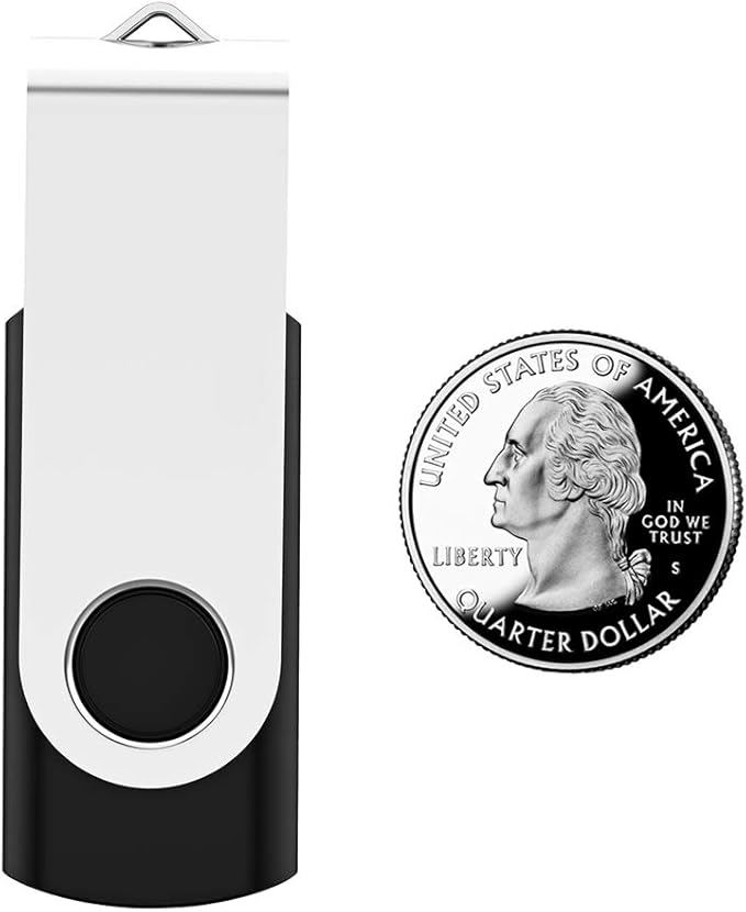 USB Flash Drive 128MB 50 Pack, Bulk USB 2.0 Thumb Drives Swivel Memory Stick Jump Drive Pen Drive,128MB 50 Pieces