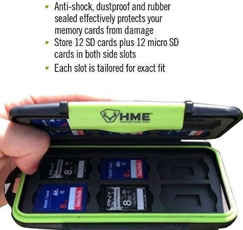 HME SD Memory Card Storage Case Polymer