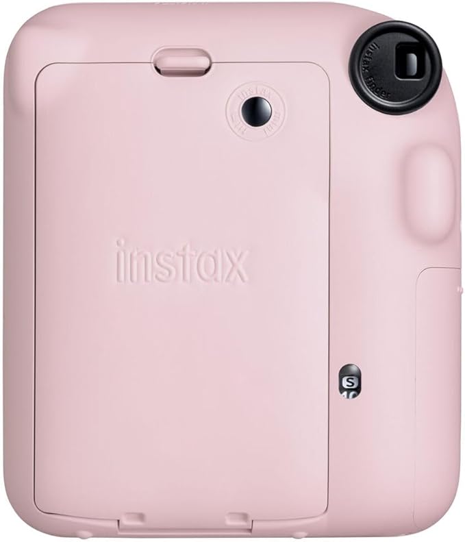 FUJIFILM INSTAX Mini 12 Instant Film Camera | Blossom Pink Bundled with INSTAX Mini Instant Film |40 Exposures + Instax Accessory Bundle + AA Batteries + Cleaning Cloth (10 Items)