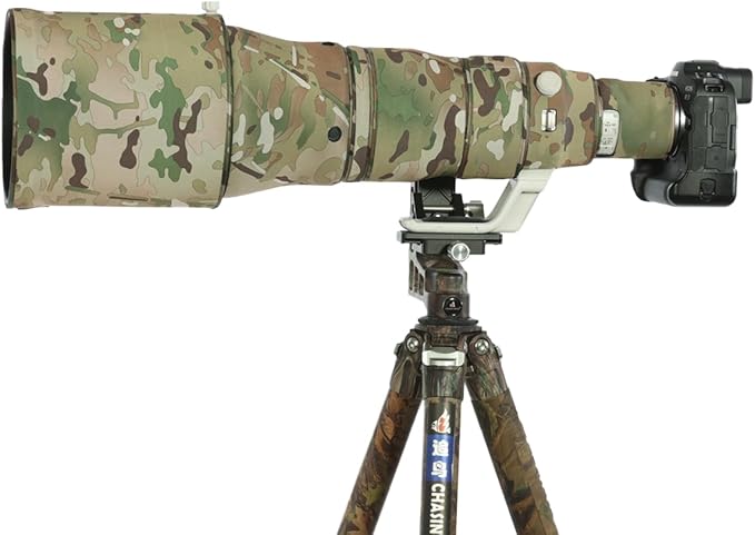 CHASING BIRDS Lens Camouflage Waterproof Coat for Canon RF 600mm F4 L is USM Rainproof Lens Protective Cover Version IV (Desert Camouflage)
