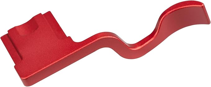 Metal Thumb Up Grip for for Fuji Fujifilm XT50 XT5 XT4 XT3 XT30 XT2 XT20 XT10 Digital Camera Hot Shoe Thumb Hand Grip Accessories (Red)
