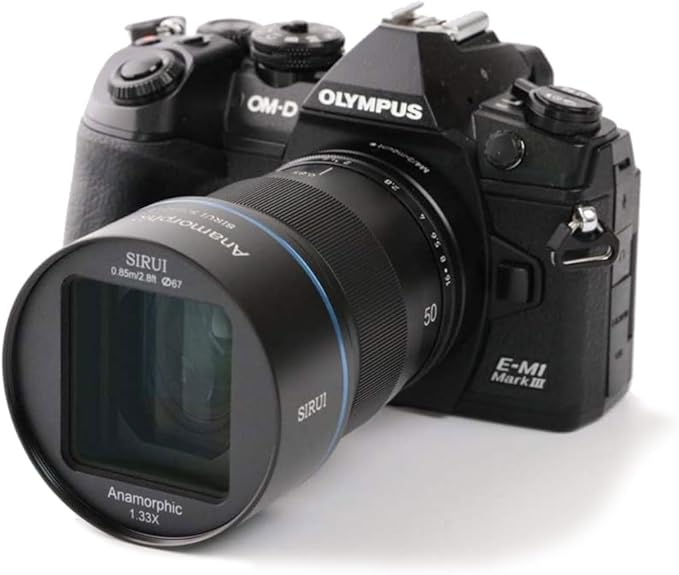 SIRUI 50mm F1.8 Anamorphic Lens for Micro Four Thirds Mount APS-C