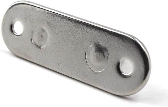304 Stainless Steel Eye Pad Plate 9mm Anchor Mount Great for Yoga Swings Hammocks/Boat Rigging/Marine Deck Hardware/Suspension Training Straps