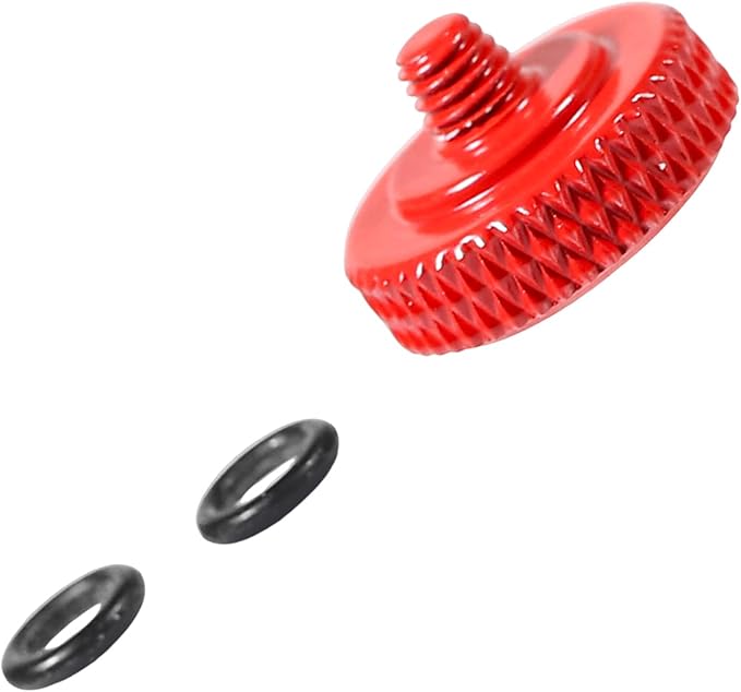 Shutter Button for Fujifilm X-T5, Soft Shutter Release Button for Fujifilm X100VI XPRO3 X100T XE4 XT20 XT50 XT3 XT4 XT30II Cameras (Red + Black Surface)