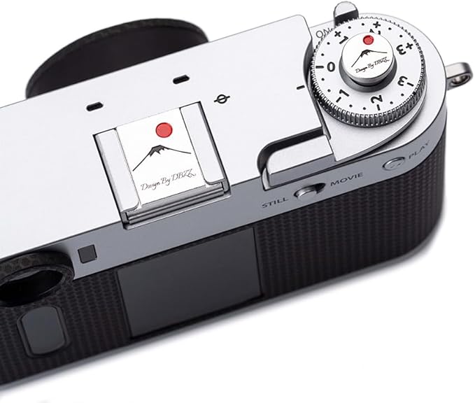 Hot Shoe Shutter Button Set, Soft Release Button,Suitable for FUJIFILM XT5 XT4 XT3 XT30 XT20 X100V X100F XT100 X-E3 X-PRO2 X-PRO3 (Mountain)