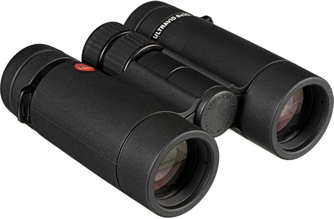 Leica 8x32 Ultravid HD-Plus Binoculars (40090) + Backpack + Full Size Monopod + Cleaning Set + 2 x Cap Keeper + Neck Strap