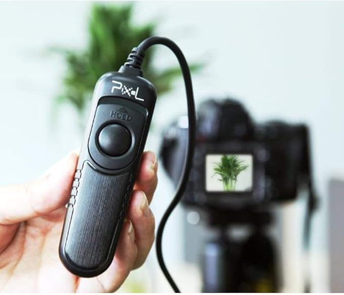Pixel Remote Commander Shutter Release Cable DC2 Shutter Remote Control Cord Compatible with Nikon Cameras Replaces Remote Cord MC-DC2