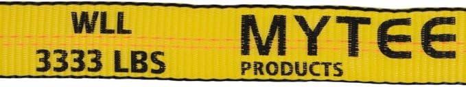 Mytee Products (4 Pack) 2 in. x 30 ft. Ratchet Strap with Chain Anchor WLL#3,400 lbs