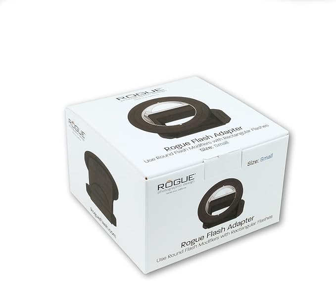 Rogue Round Flash Magnetic Light Modifier (Rectangular Flash Adapter: Small)