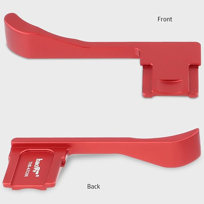 Haoge Metal Thumb Up for Sony α7CR,A7CII Alpha 7CII,ILCE-7CII,Camera Accessories Red THB-A7CII-R Hot Shoe Rest Hand Grip