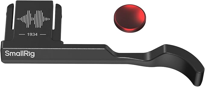 SmallRig Thumb Grip with Hot Shoe Cover for FUJIFILM X-M5 (Black) - 4878