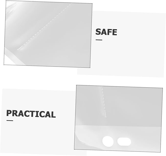 10pcs Supplies Film Negative Sleeves Negative Film Sleeves Document Holder