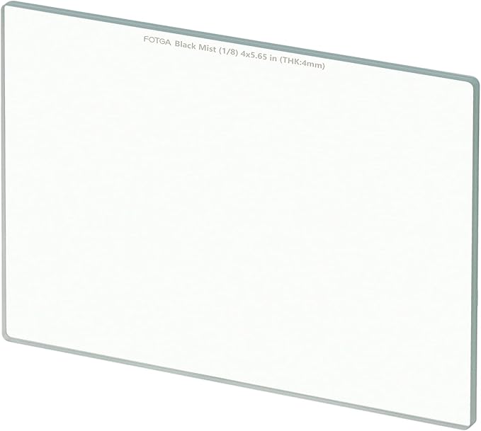 Foto4easy Black Diffusion Filter 1/8 Mist Cinematic Effect Lens Filter 4"x5.65"