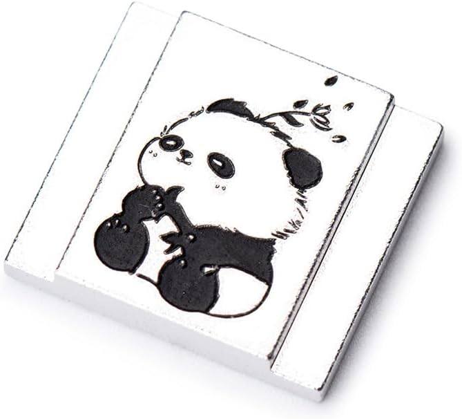 Camera Metal Hot Shoe Cover Protector Cap for Z7/Z9/Z8/Z30/Z50 for FUJIFILM X100VI X100V X-M5 X-E5 X-Half XT5 (Panda in The Wind)