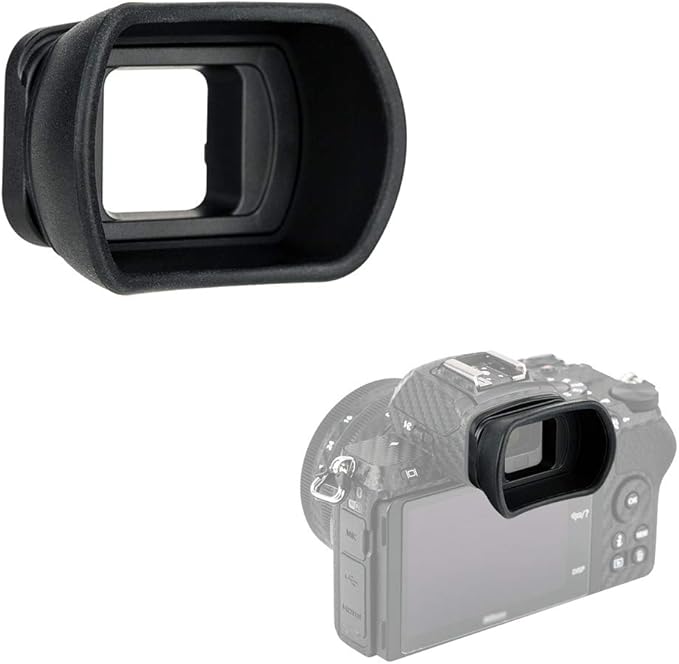Kiwifotos DK-30 Long Soft Viewfinder Eyecup Eyepiece for Nikon Z50 Camera, Replaces Nikon DK-30 Eyecup