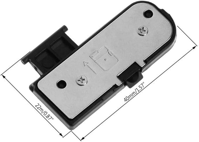 (2pcs) Battery Cover Door Lid Cap Replacement for Nikon D3100 DSLR Camera