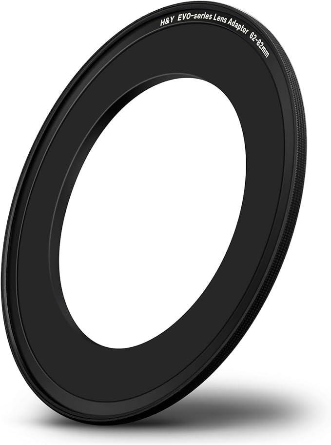 H&Y Magnetic Step Up Filter Ring 62 to 82mm, Ultra-Slim Aluminum Lens Filter Stepping Ring for Adapting 62mm Lens to an 82mm Filters, EVO Series