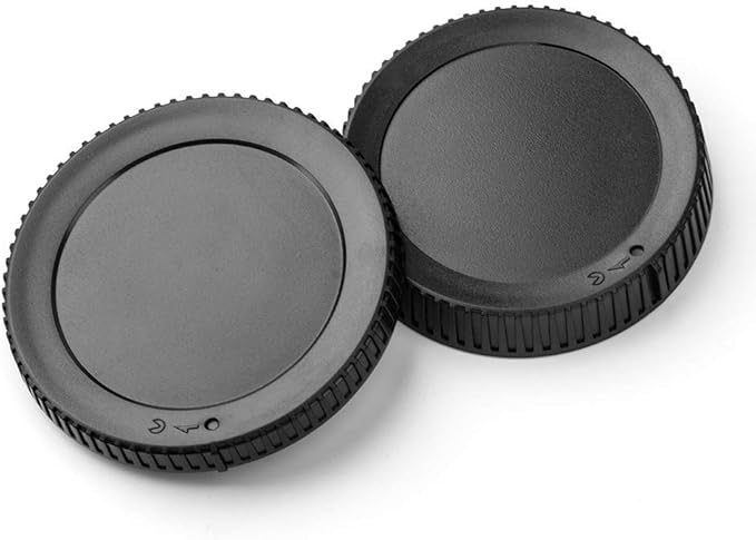 Rear Lens Cap and Body Cover for Nikon Z50II Z6III Z30 Zf Z8 Z9 Z50 Z7 Z6 Z5 Camera and More with Z Mount, Lens Accessories for Nikon z50II z6III z30 zf z8 z9-2Packs