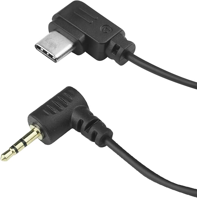 FeiyuTech Stabilizer Fuji Shutter Release Cable(Type c to trs2.5) for scorp/scorp c/min/Mni-P/scorp 2 to Fuji GFX100,GFX50SII,GFX100S,GFX50S/50R,X-H2S,X-H2,XT5,XT2(FY-2.5mm Fuji)