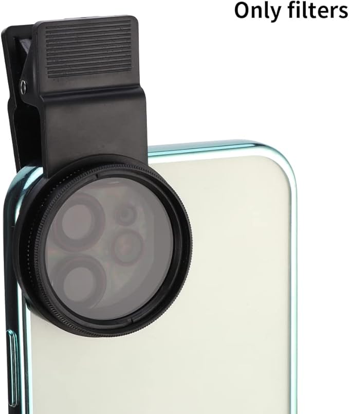 37MM CPL Lens Filter Circular Universal Clip-on Design Portable Polarizer Camera Lens Professional CPL Filter(Black)