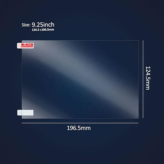 Anycubic Mono X 6K Screen Protector - Original Protective Film 5Pcs Compatible With Photon M3 Plus 9.25 Inch LCD SLA UV Resin 3D Printers - Thickness 0.1mm - NOT for 4K