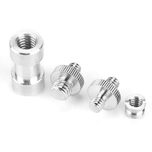 20pcs Camera Screw Converter, 1/4Inch to 3/8Inch Male Female Threaded Screws Adapter Converter Accessory,for Digital Camera Tripod/Monopod/Ballhead/Flash Light Stand