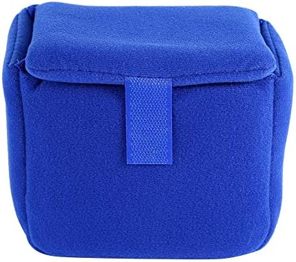 Tbest Thin Camera Bag,Camera Padding Insert,DLSR Camera Bag Insert Padded Shockproof Foldable Camera Insert Protective Bag Camera Case Bag Accessory For Photographing(blue)