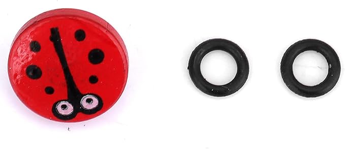 Camera Shutter Buttons, Soft Shutter Release Buttons, Copper Shutter Release Buttons with Rubber Rings for Photography