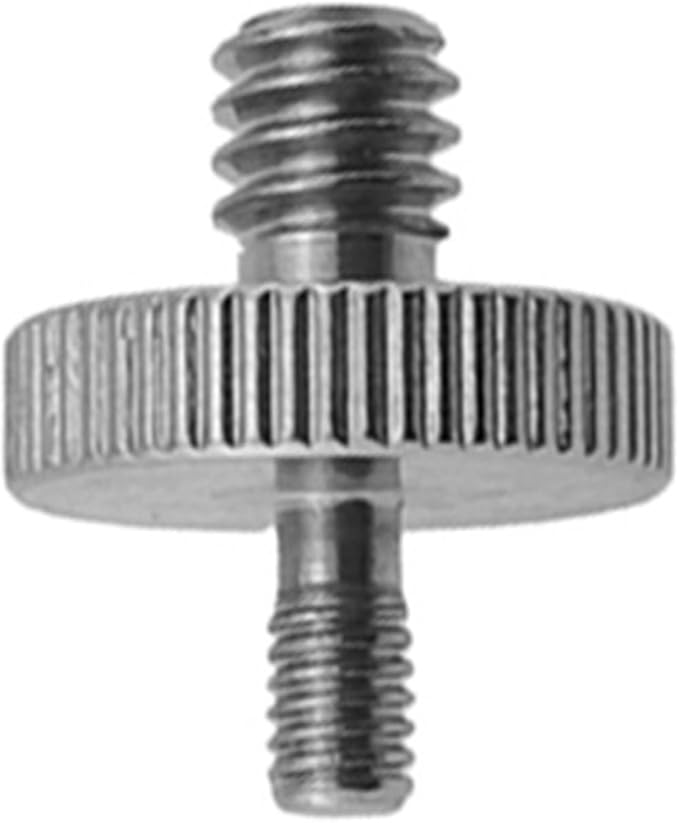 IOFIT Universal Conversion Screw 1/4 to M4 3/8 Screw Male to Male Adapter Screw Photography Accessories for Camera Tripod (Color : Silver, Size : Z83 1PC)