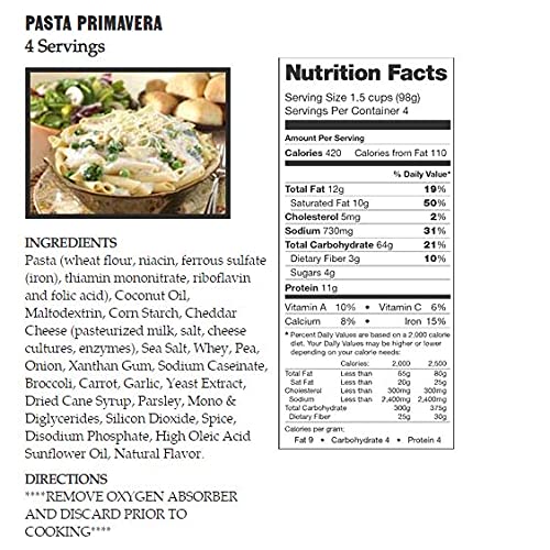 Legacy Food Storage 36 Serving Emergency Food Supply Box, Shelf Stable Breakfast Lunch & Dinner, 14,360 Total Calories, Freeze Dried Survival Meals for MRE Camping, Hiking, Prepping