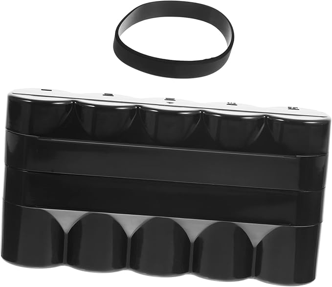 120 Film Roll Storage Box Hard Plastic Film Canisters Organizer Dividers Protective Empty Case for Photography Enthusiasts
