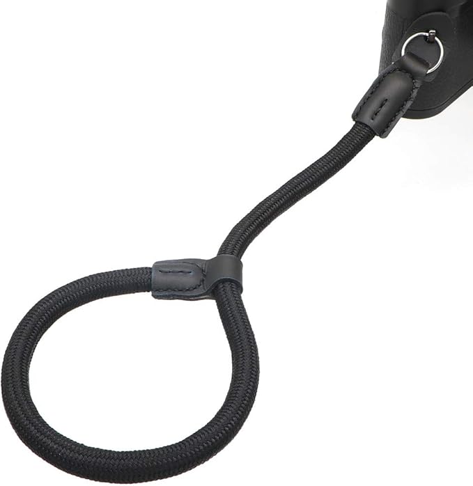 HITHUT Adjustable Rope Camera Wrist Strap Hand Strap for SLR DSLR Digital Mirrorless Cameras Black