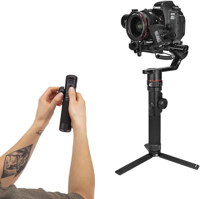 Manfrotto Remote Control for Gimbals, for Portable 3-Axis Professional Gimbals for Mirrorless and Reflex Cameras, Perfect for Photographers, Vloggers and Bloggers