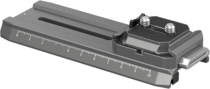 SMALLRIG Quick Release Plate Adapter for Manfrotto for DJI RS 4 / RS 4 Pro / RS3 / RS 3 Pro/RS 2 / RSC 2, Included Quick Release Base, HawkLock H38-4638