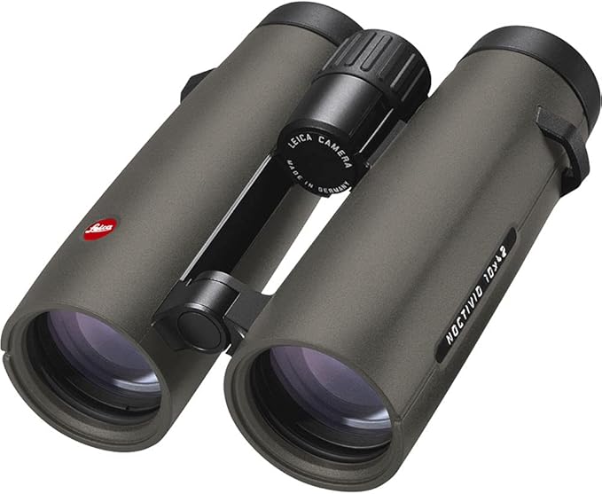 Leica 8x42 Noctivid Binoculars (Olive Green) (40386) + Backpack + Full Size Monopod + Cleaning Set + 2 x Cap Keeper + Neck Strap
