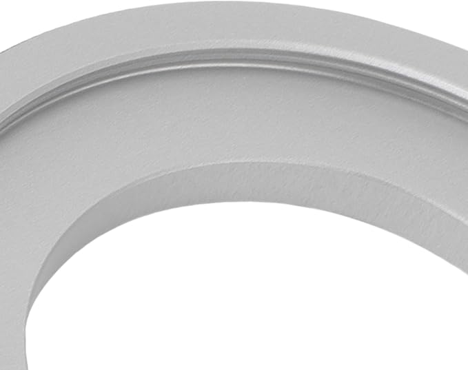 Filter Step Down Ring, 49mm Filter to 39mm Camera Stepping Down Lens Filters Adapter Silver Aluminum Alloy Ring Accessory