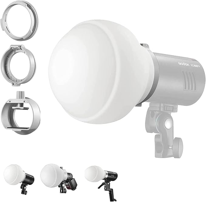 Godox Diffuser ML-CD15 Flash Diffuser Kit - Portable and Versatile Lighting Accessories for Round and Square Speedlights