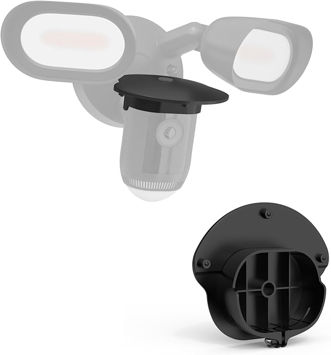 HOLACA Sun Rain Camera Cover for Floodlight Cam Wired Pro(Not Compatible with 2nd Model)-Black