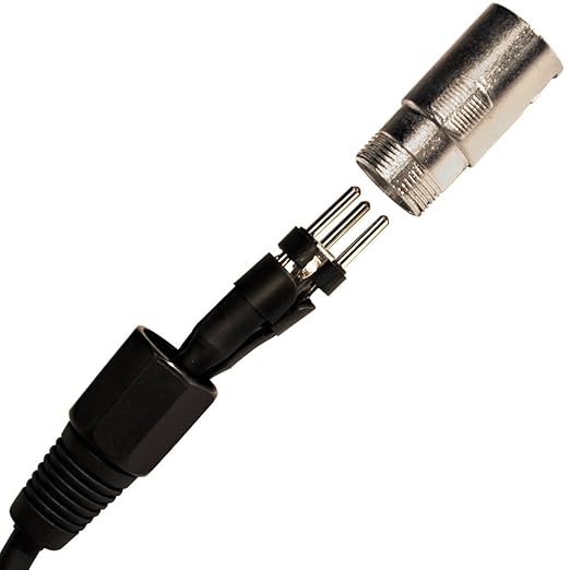 Seismic Audio - SAXLX-25-6 Pack of 25' Multiple Color XLR Male to XLR Female Microphone Cables - Balanced - 25 Foot Patch Cords