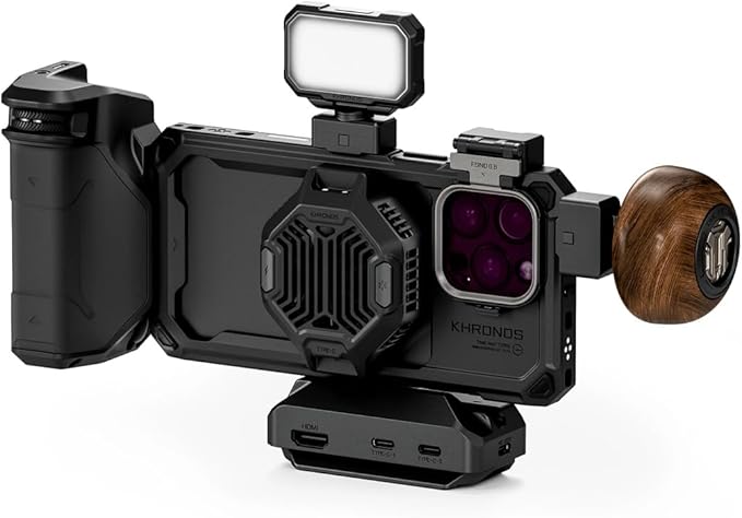 Tilta Khronos Ultimate Kit for iPhone 16 Pro Max (Black, iPhone 16 Pro Max)