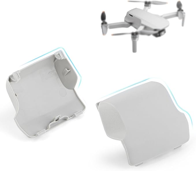 Drone Body Battery Cover for DJI Mini 2 Replacement for DJI Mavic Mini/Mini SE/Mini 2 SE Battery Cover Door Replacement Drone Spare Part Accessories
