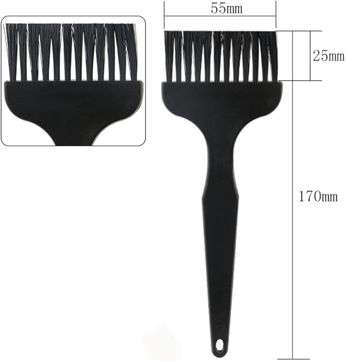 8Pcs ESD Safe Anti Static Brush Set Detailing Cleaning Tool for Mobile Phone Tablet PCB BGA Repair Work