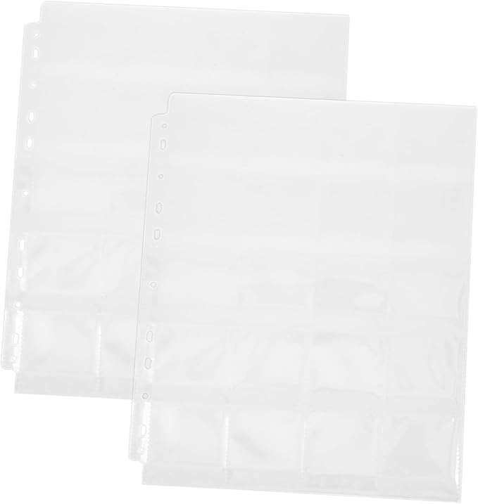 Angoily 30pcs Acid Negative Film Sleeves for Storage Pages Protects Film Negatives for Easy Organization and Transport