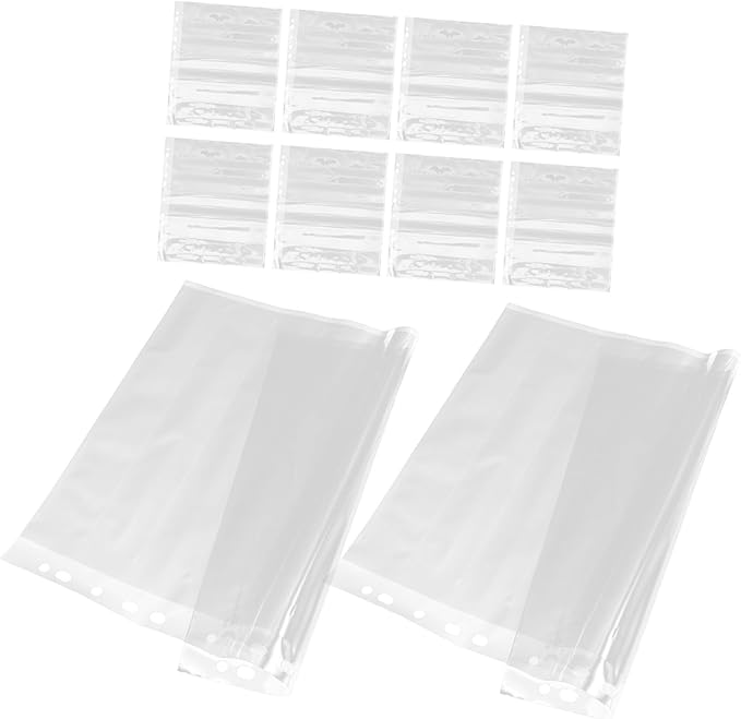 Uonlytech 10Pcs Film Negative Sleeves Set Durable Document Pouch for Archival Storage for Organizing and Protecting Photo Film Negatives for Collectors