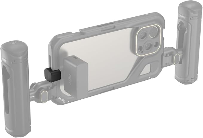 SMALLRIG Type C to Type C Audio Signal Adaptor for iPhone 15 Pro Series Video Cage, Making it Convenient The Use of Microphone When Shooting Horizontally 4406