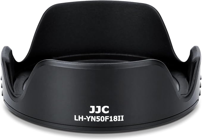 Lens Hood for Yongnuo YN 50mm f/1.8 II Lens, Reversible Lens Shade Protector Compatible with 58mm Filter or Lens Cap