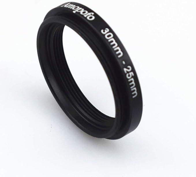 30mm to 25mm Camera Filters Ring Compatible All 30mm Camera Lenses to 25mm UV CPL Filter Accessory,30-25mm Camera Step-Down Ring