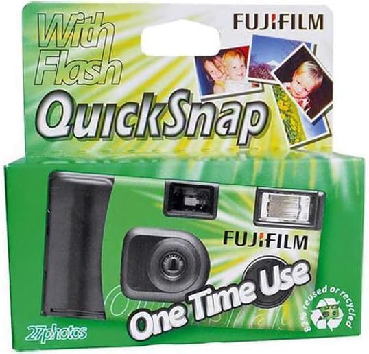 Fujifilm QuickSnap Flash 400 Disposable 35mm Camera with PixiBytes Microfiber Cleaning Cloth... (15 Packs (7 Twin/1 Single Pack))