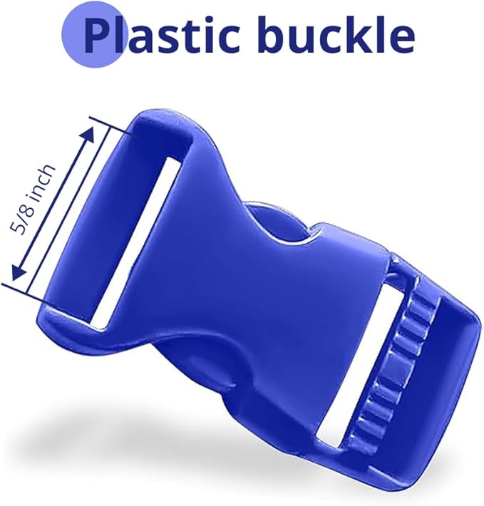 Buckles for Straps Set of 4 Pcs Plastic Buckle Clip Quick Side Release Plastic Fastener